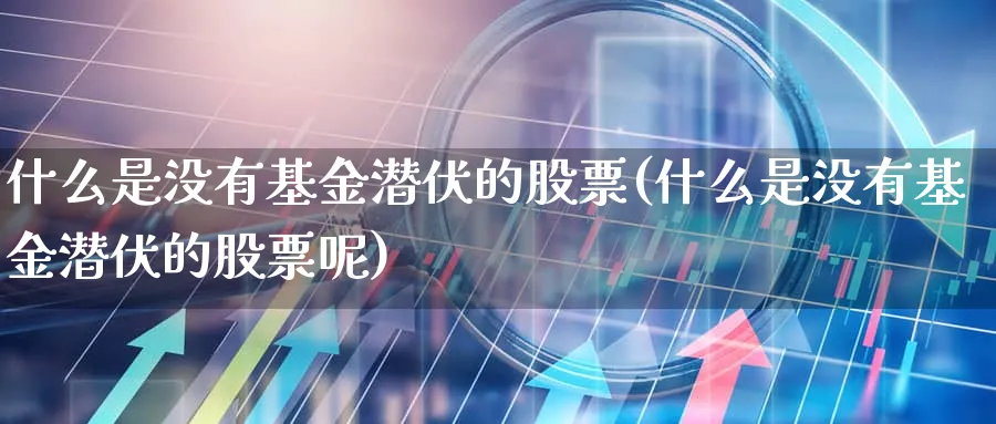 什么是没有基金潜伏的股票(什么是没有基金潜伏的股票呢)_https://www.wxylife.com_原油期货_第1张